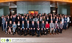 Official photograph of CEOS Plenary participants